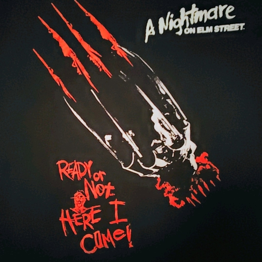 MAD Engine A Nightmare On Elm Street Ready or Not Here I Come! XL Tee Like New - Picture 4 of 4